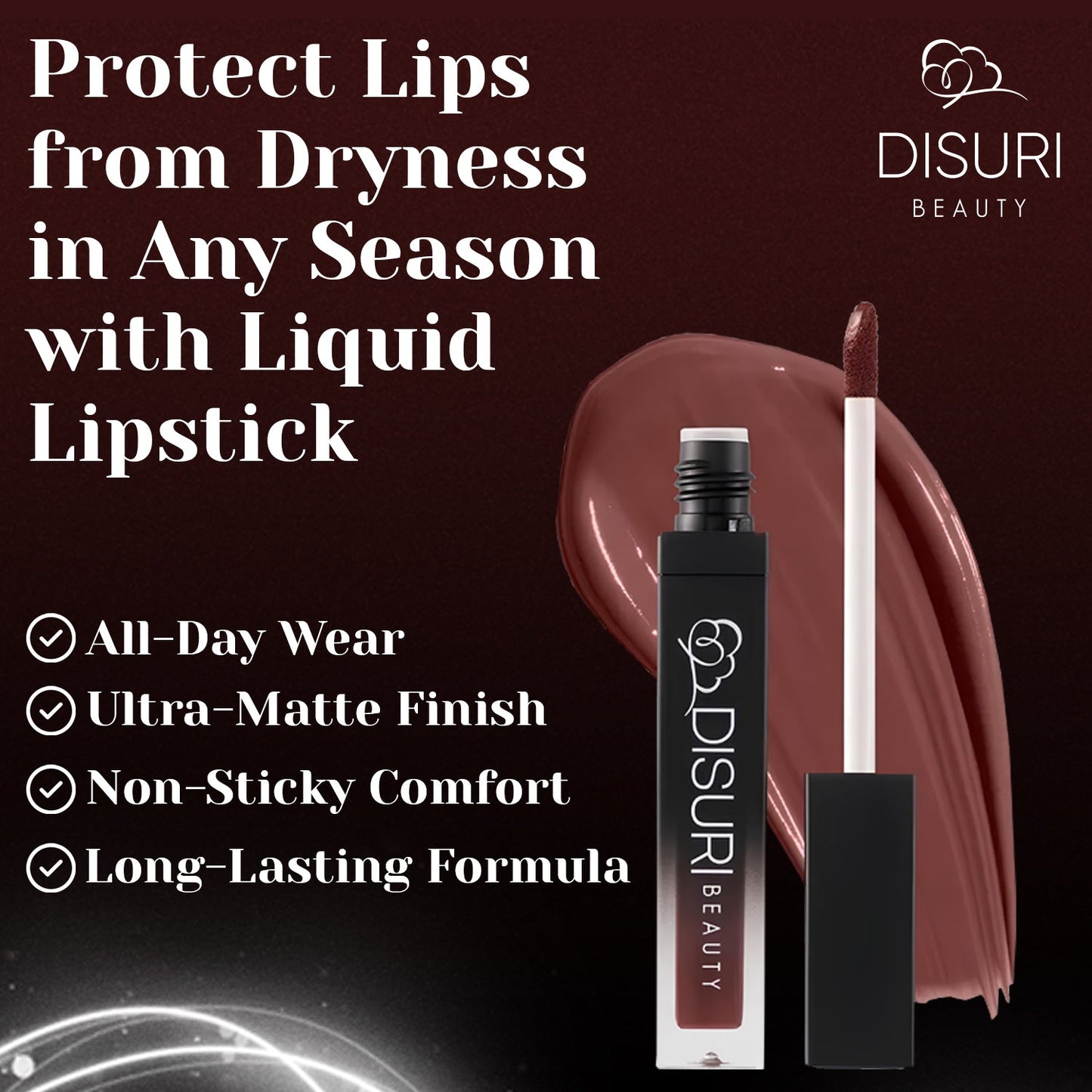 DISURI Beauty Liquid Lipstick - Delicious-3