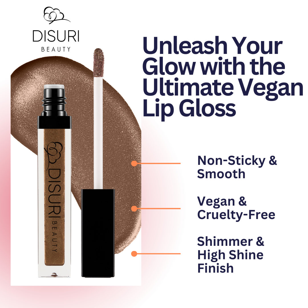 DISURI Beauty Shimmer Lip Gloss - Unbreakable-2