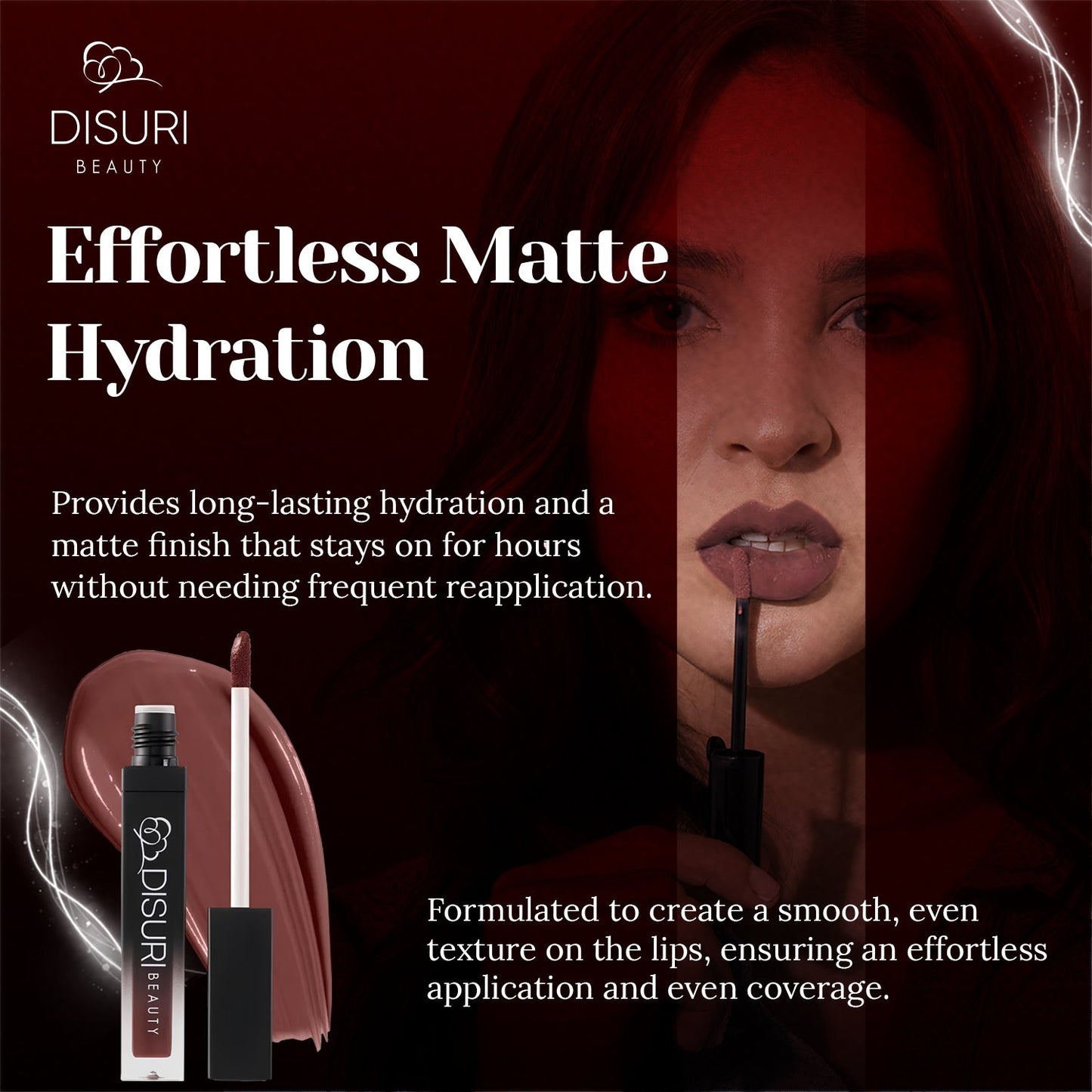 DISURI Beauty Liquid Lipstick - Delicious-2