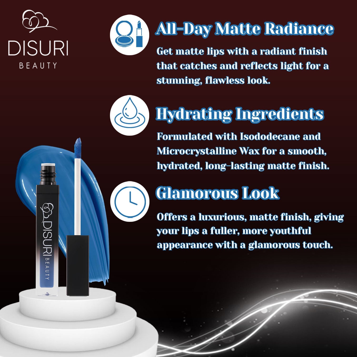 DISURI Beauty Liquid Lipstick - Los Angeles-1